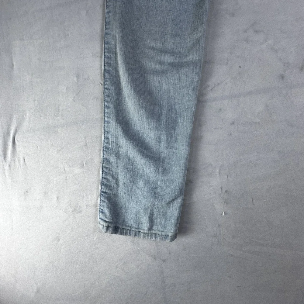 Hollister Womens Super‎ Skinny Jeans Light Blue 5-Pockets High Rise Slim Fit 5S